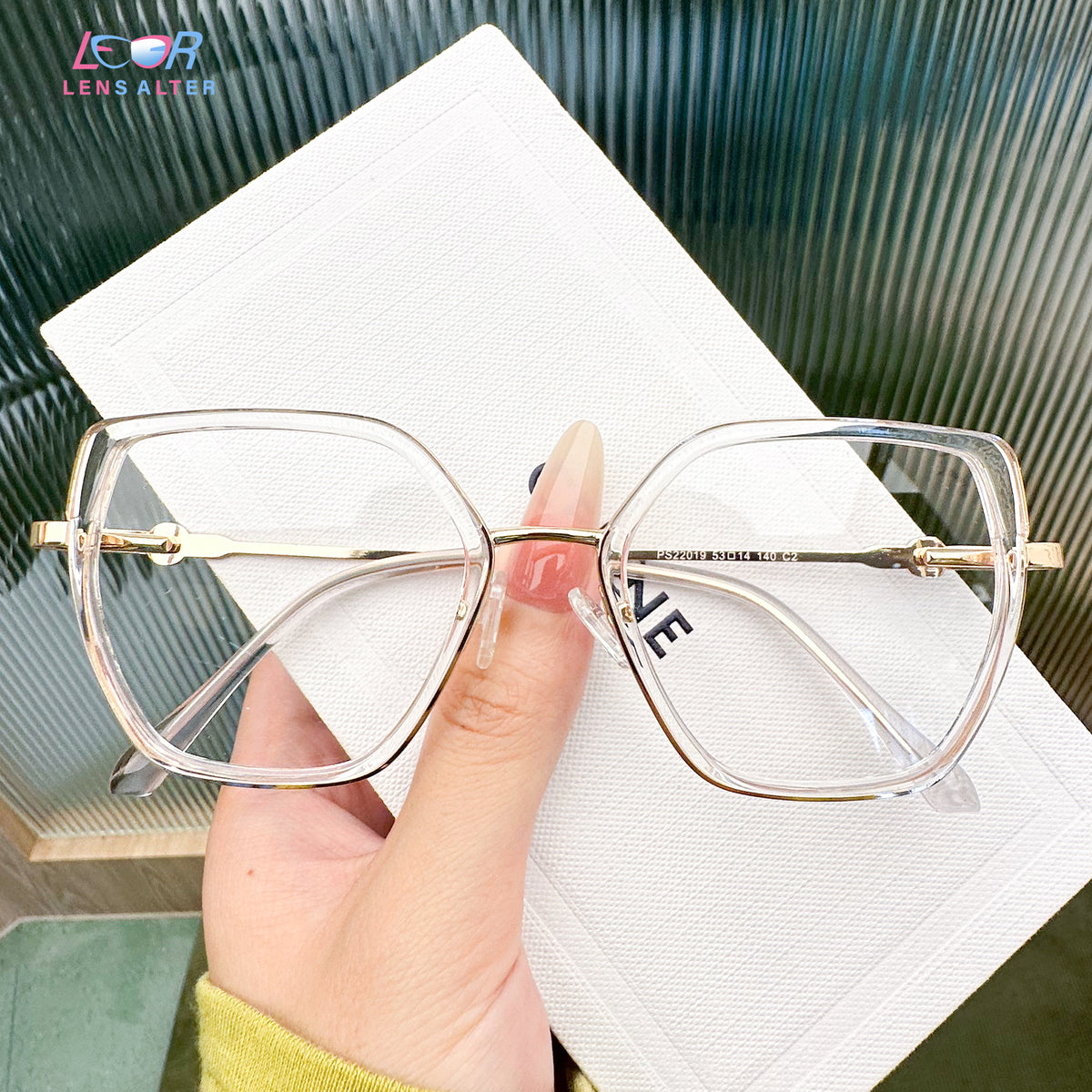 Beautiful Sama Carmen Round  Cat Eye Frame  Size 52-17-143 Carmen Eyeglasses For Women | LensAlter.com – Lensalter main image 3