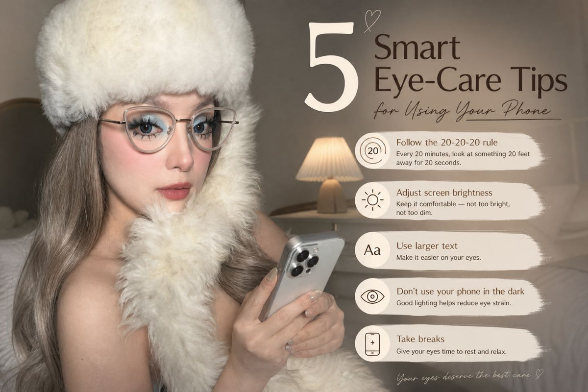 5 Smart Eye-Care Tips for Using Your Phone