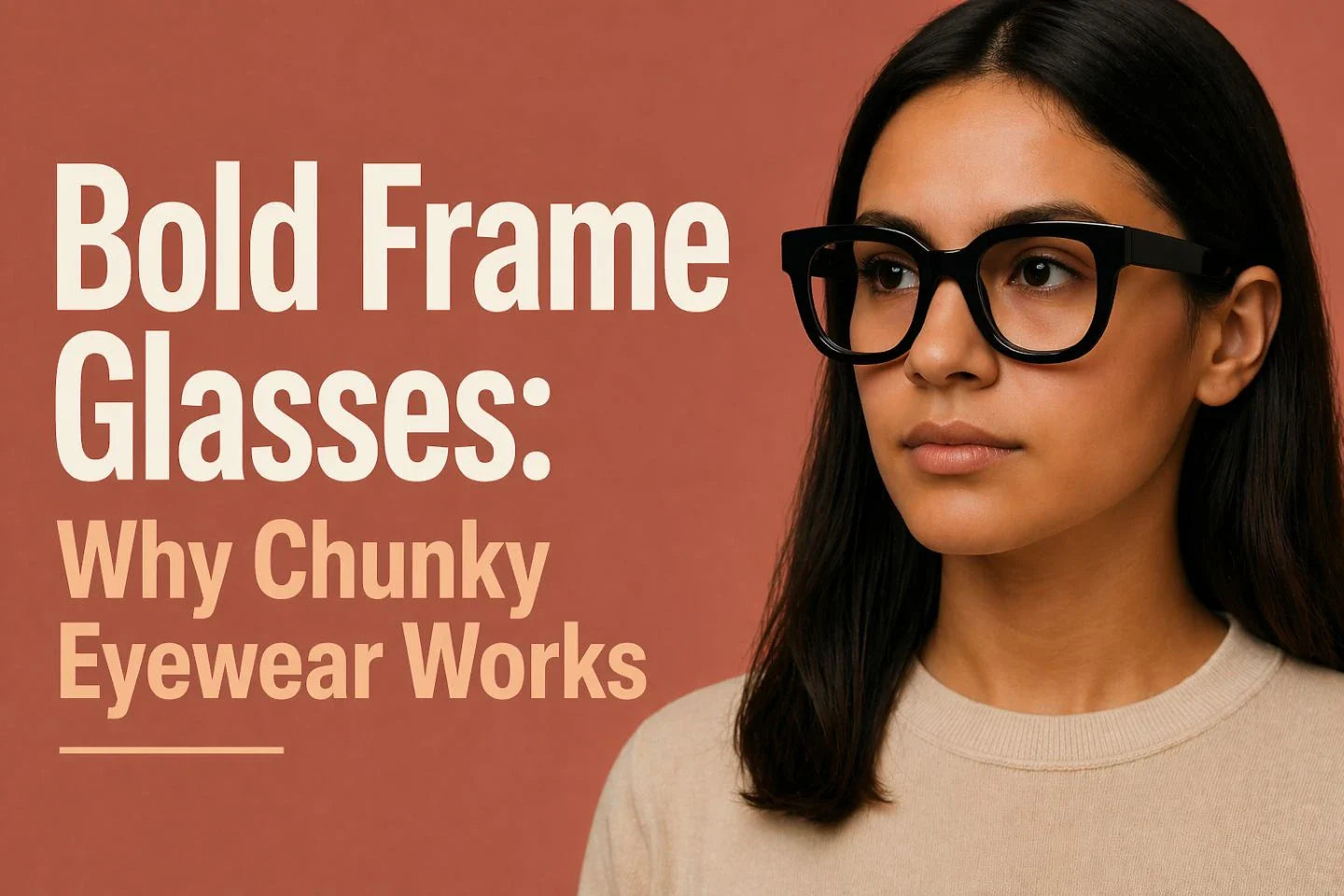 Bold Frame Glasses: Why Chunky Eyewear Works