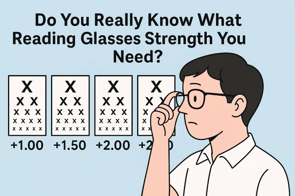 Do You Really Know What Reading Glasses Strength You Need?