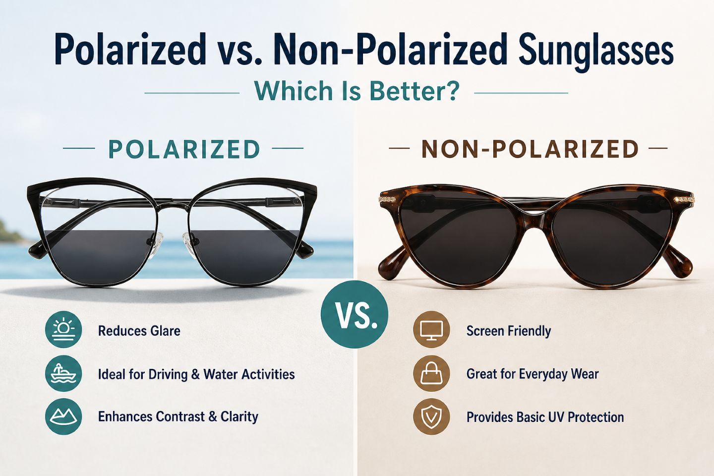 Polarized vs. Non-Polarized Sunglasses: Which Is Better?