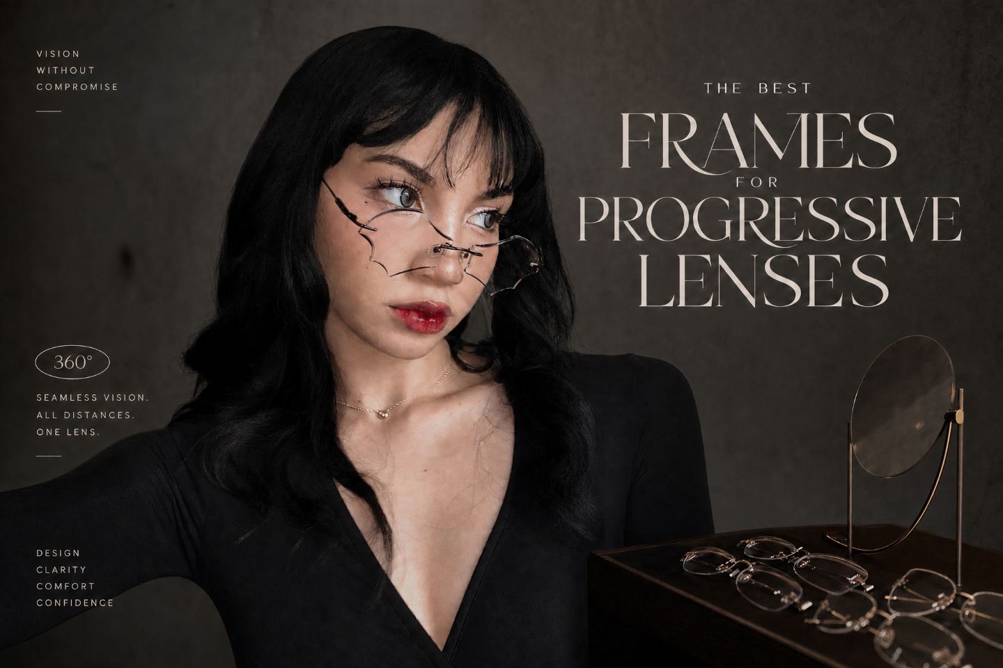 The Best Frames for Progressive Lenses
