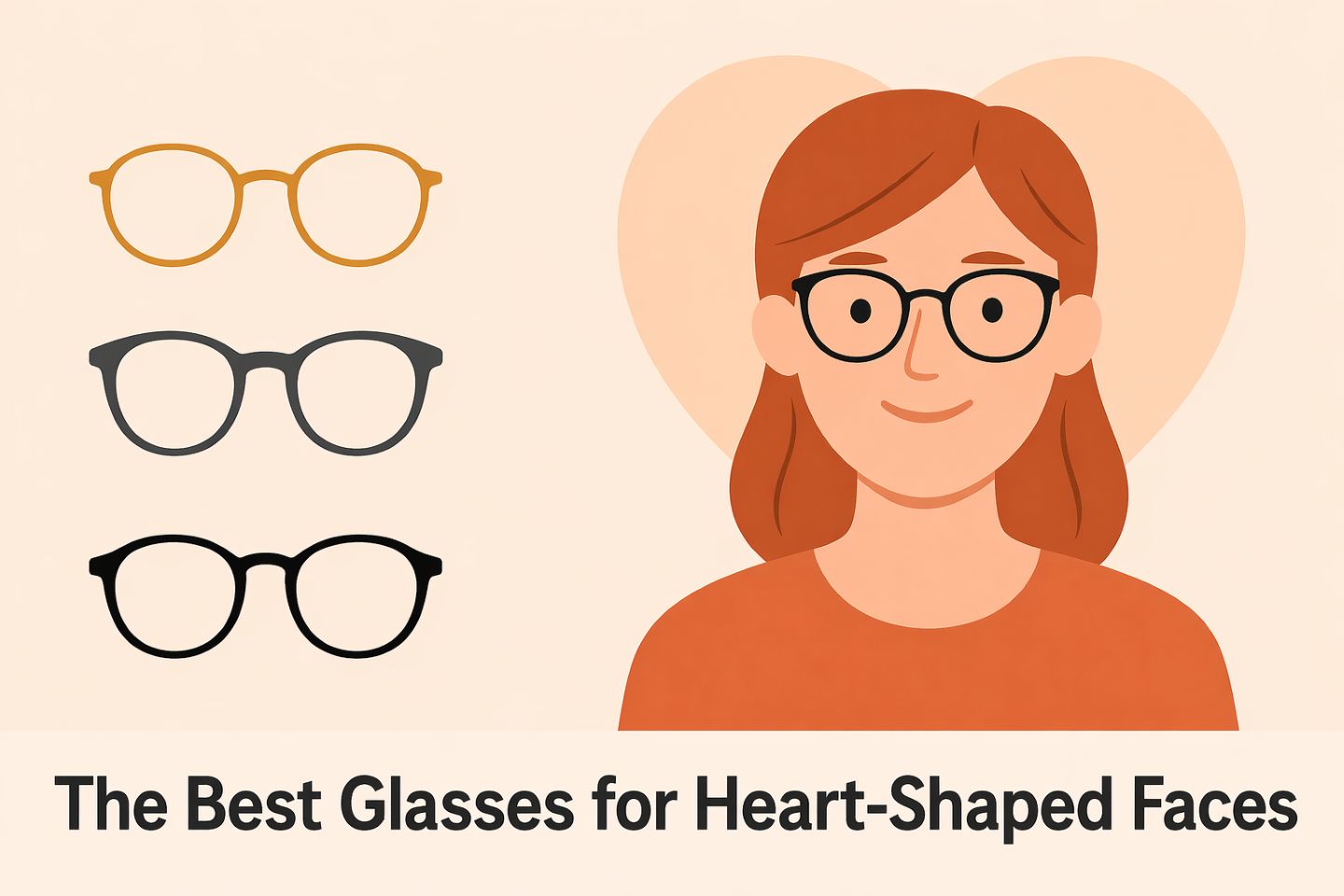 The Best Glasses for Heart-Shaped Faces