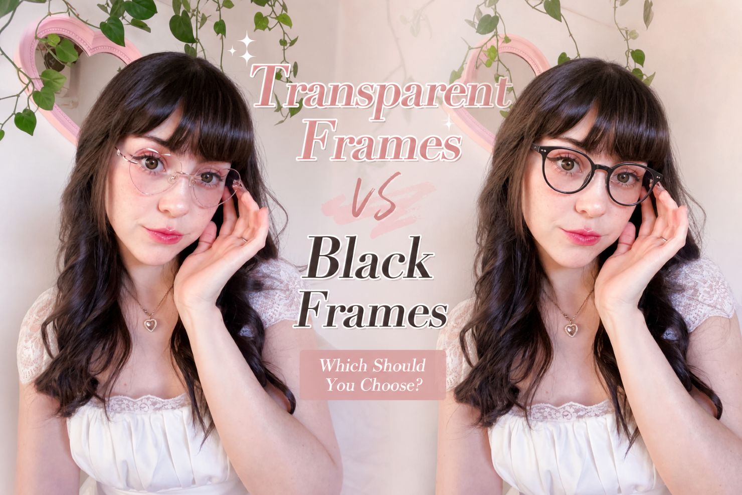 Transparent Frames vs Black Frames: Which Should You Choose?