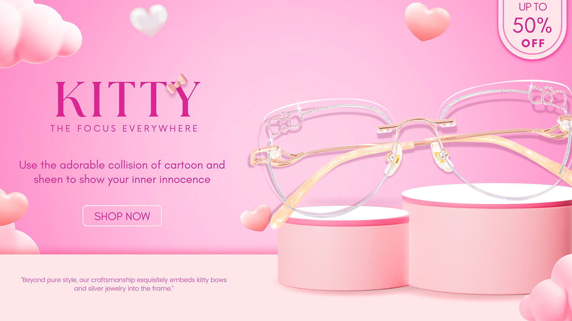 New Eyeglasses Release: Meet Kitty - Your Royal Companion