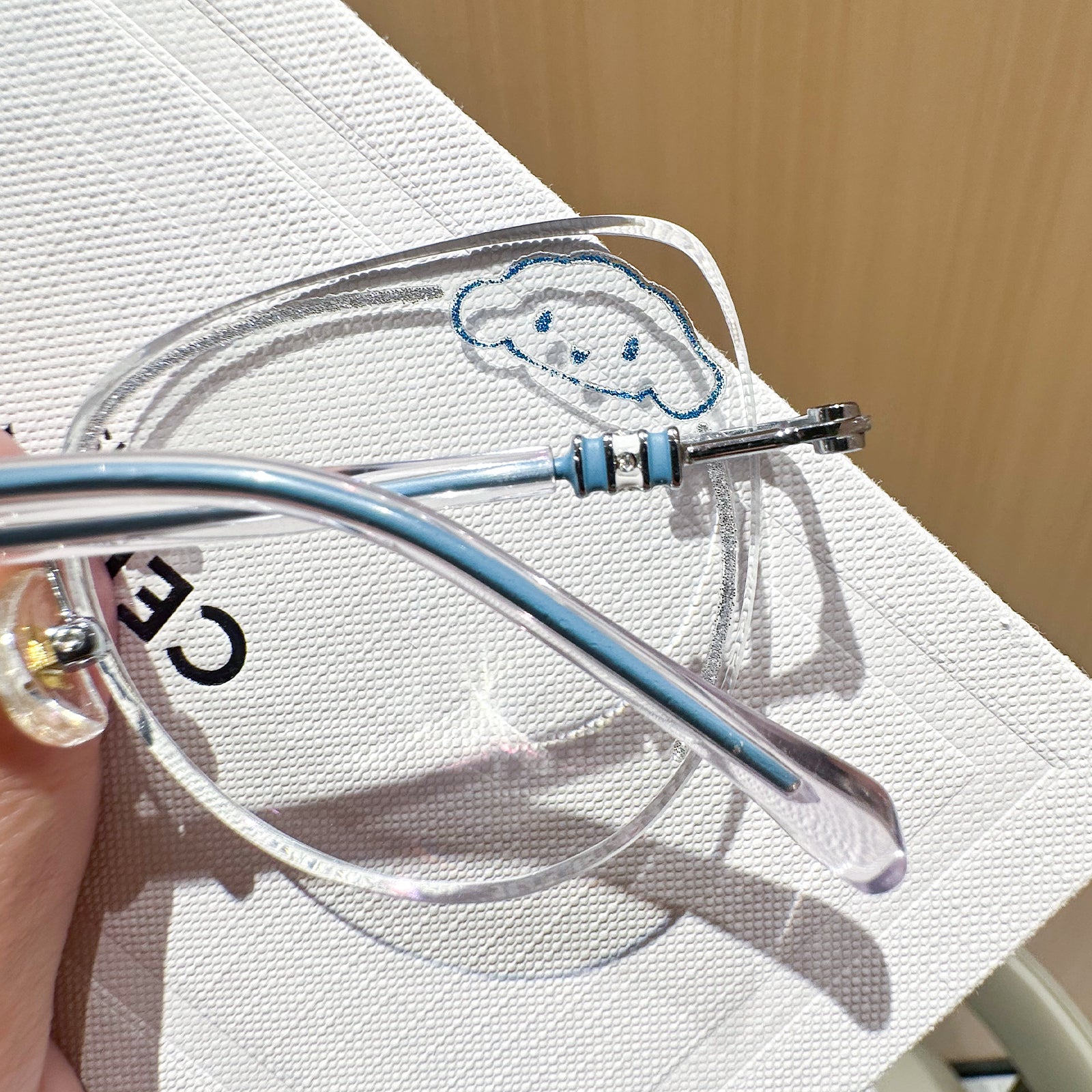 Moro Cat Eyes Rimless Eyeglasses For Women | LensAlter.com – Lensalter
