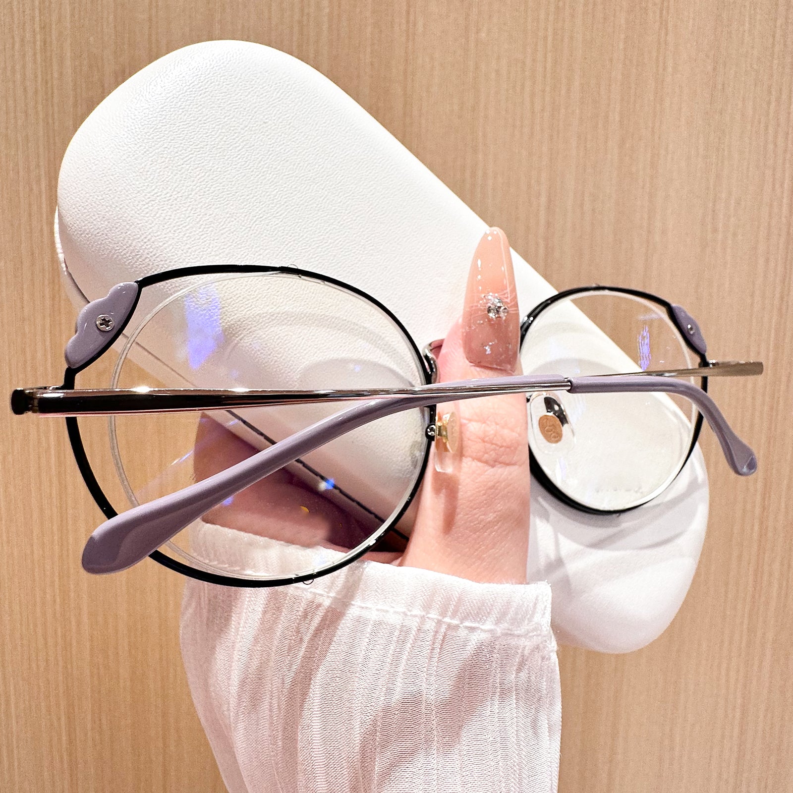Phoebe Round Eyeglasses For Women | LensAlter.com – Lensalter