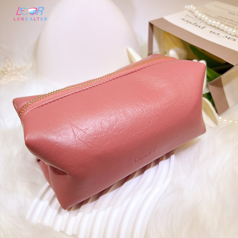 Rose Pink Accessory Pouch