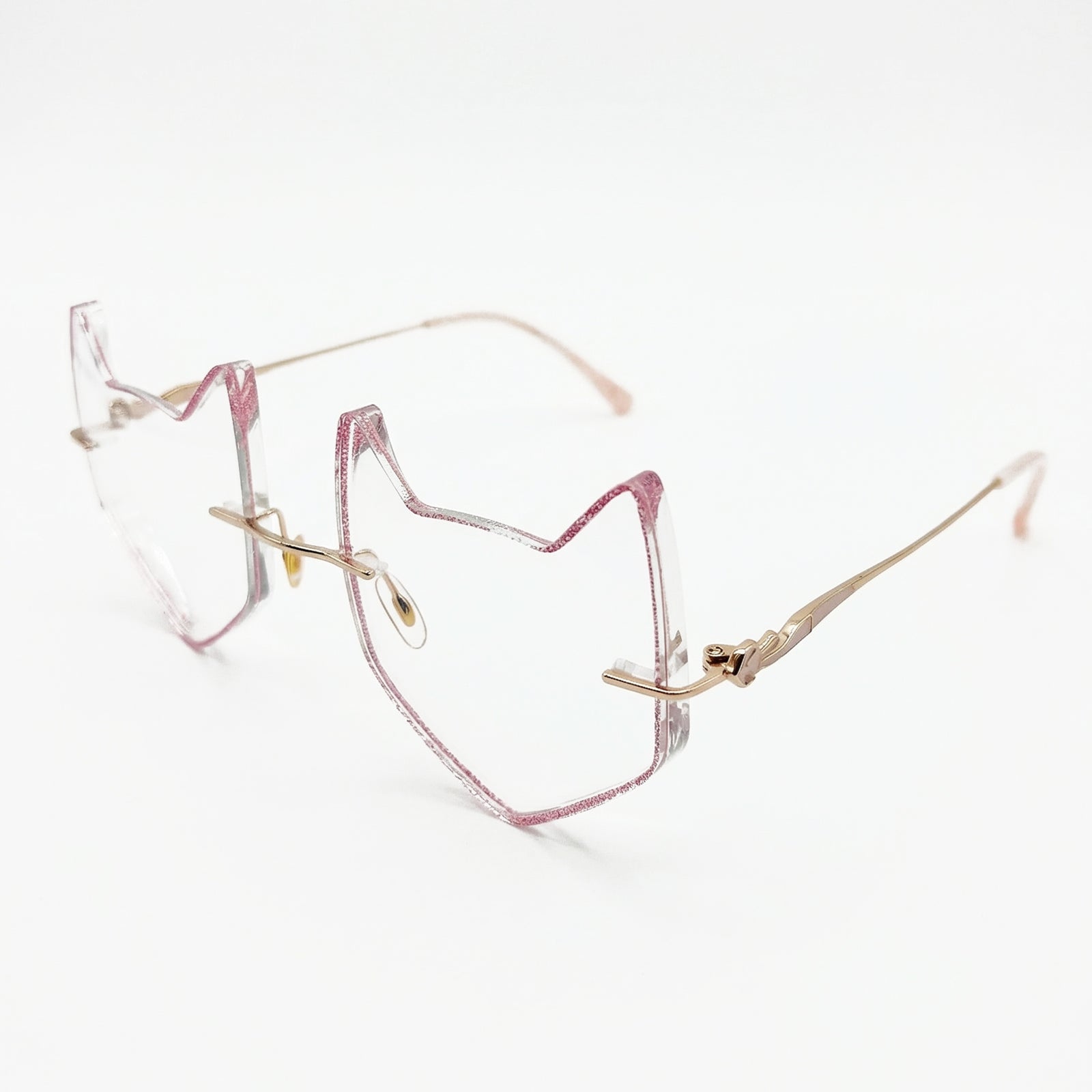Foxy Rimless Eyeglasses For Women | LensAlter.com – Lensalter