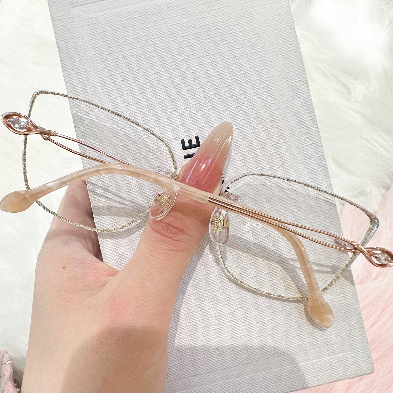 Mitzy Rimless Eyeglasses For Women | LensAlter.com – Lensalter