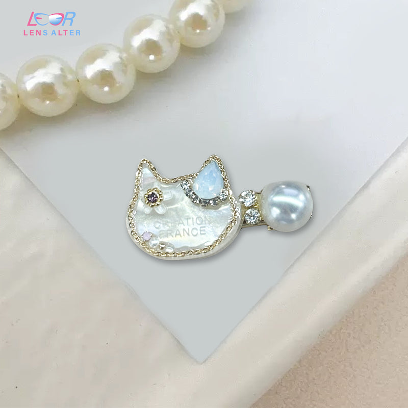 Cat Metal Hair Clip