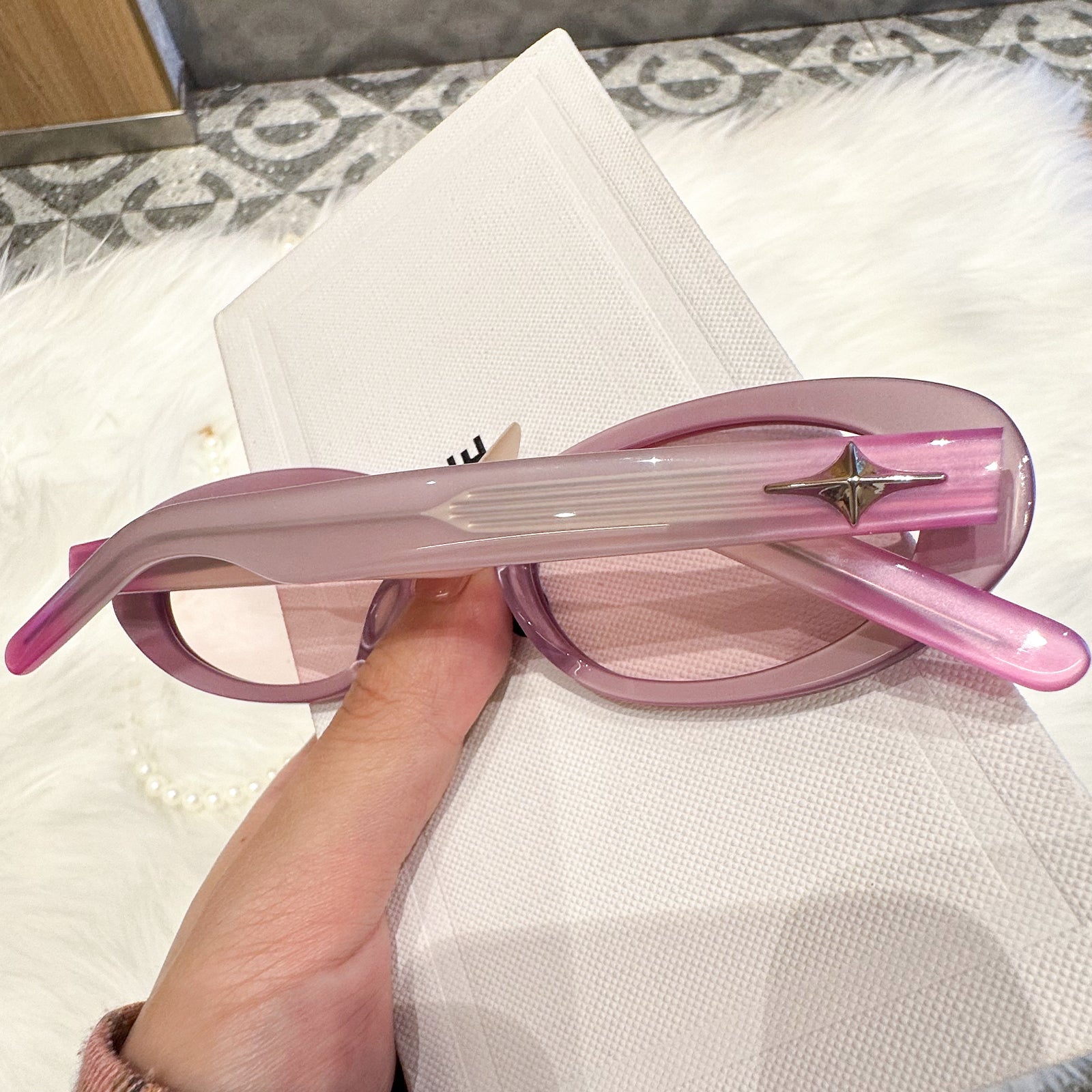 Rhea Pink Sunglasses For Women | LensAlter.com – Lensalter