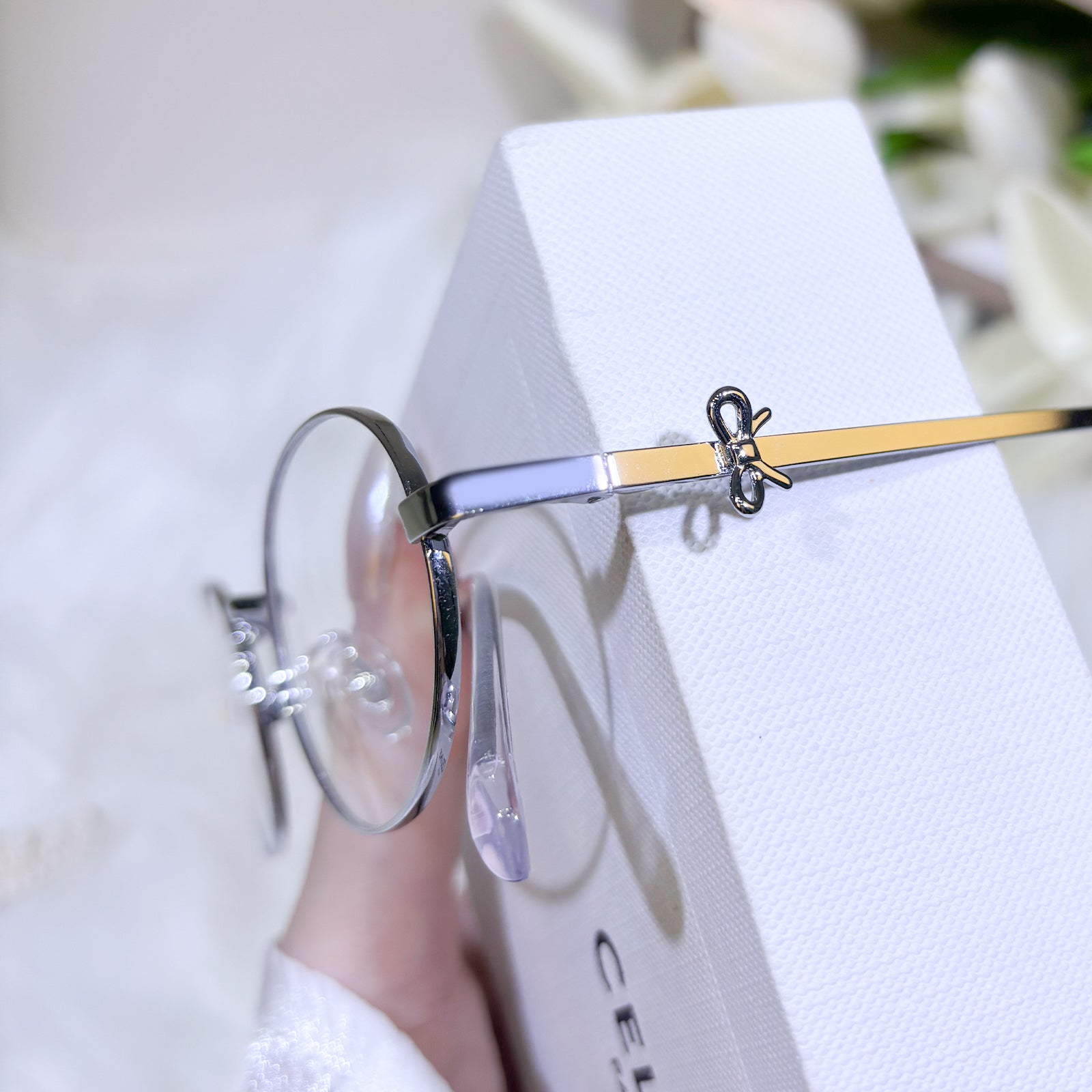 新品】YVMIN / METAL RIBBON GLASSES