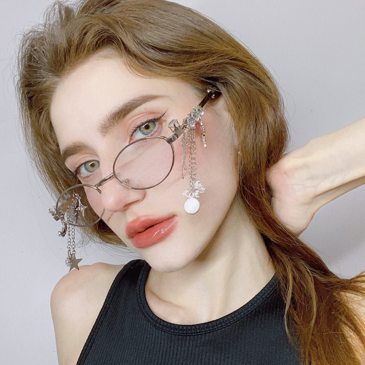 Fairy Silver Eyeglasses For Women | LensAlter.com – Lensalter